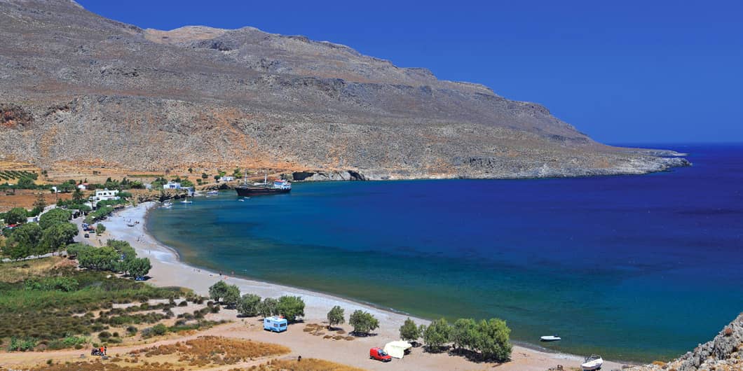 Kato Zakros beach