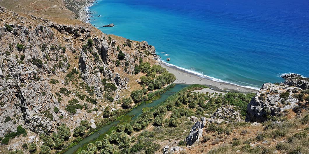 Preveli lake